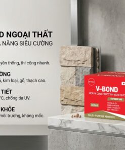 Sản Phẩm Keo Dán đa Năng Japseal V bond Ngoại Thất Của Vcc Với 4 ưu điểm Miễn đinh Vít Bám Dính Siêu Cường Trên đá Kim Loại Gỗ Chịu Nhiệt Và Thời Tiết an Toàn Cho Sức Khỏe Hình ảnh Hiển Thị Hộp ống Keo Và Các Mẫu Vật Liệu  Vcc Sealant   Sản Xuất Phân Phối Keo Silicone Và Chất Kết Dính Chuyên Nghiệp