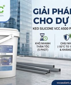 Thùng Keo Silicone Vcc A500 Plus 19l Trung Tính Chuyên Dụng Cho Dự án Lớn Với Khả Năng Tiết Kiệm 20 Chi Phí Và Thời Gian  Vcc Sealant   Sản Xuất Phân Phối Keo Silicone Và Chất Kết Dính Chuyên Nghiệp