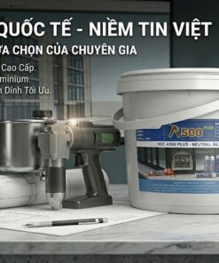 Keo Silicone Vcc A500 Plus 19l Trung Tính Cao Cấp đạt Chuẩn Iso 9001 Và Chứng Chỉ A+ Pháp Cho Công Trình Dự án  Vcc Sealant   Sản Xuất Phân Phối Keo Silicone Và Chất Kết Dính Chuyên Nghiệp