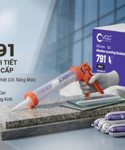 Súng Bắn Keo Xúc Xích Chuyên Dụng Và Keo Silicone Vcc 791 Trung Tính Chống Chịu Thời Tiết Cho Mặt Dựng Kính  Vcc Sealant   Sản Xuất Phân Phối Keo Silicone Và Chất Kết Dính Chuyên Nghiệp