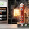 Keo Trám Chịu Nhiệt Vcc V103 Dùng để Trám Vá Lò Nung Và ống Xả Chịu Nhiệt Cao 1500 độ C  Vcc Sealant   Sản Xuất Phân Phối Keo Silicone Và Chất Kết Dính Chuyên Nghiệp