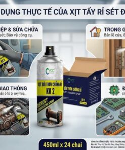 Infographic Mô Tả 4 ứng Dụng Thực Tế Của Xịt Tẩy Rỉ Sét đa Năng Vcc Kv 2 Bảo Trì Bu Lông Công Nghiệp Bôi Trơn Bản Lề Cửa Gia đình Bảo Dưỡng Xích Xe Máy Và Khử ẩm Mạch điện Tử  Vcc Sealant   Sản Xuất Phân Phối Keo Silicone Và Chất Kết Dính Chuyên Nghiệp