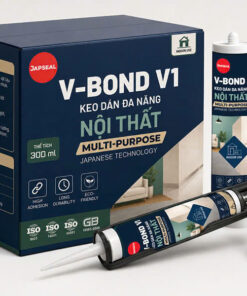 Hình ảnh Trọn Bộ Keo Dán Japseal V bond V1 đa Năng Nội Thất Bao Gồm Tuýp 300ml Màu Trong Và Hộp đựng  Vcc Sealant   Sản Xuất Phân Phối Keo Silicone Và Chất Kết Dính Chuyên Nghiệp