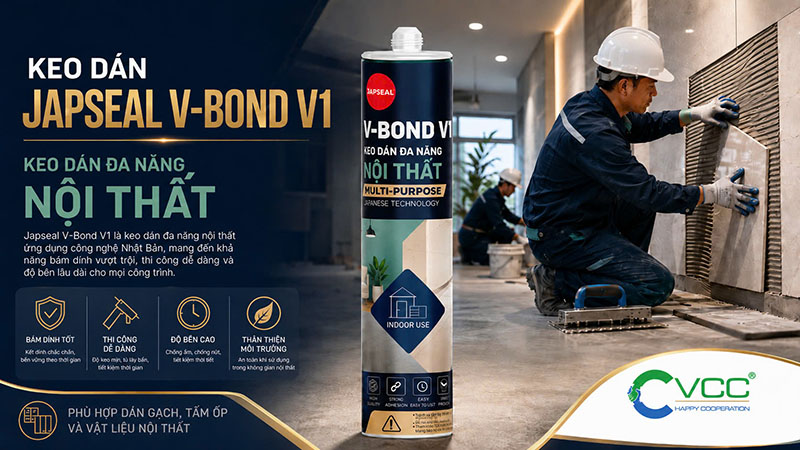 Thi công keo dán nội thất Japseal V-Bond V1 – VCC Sealant - Sản xuất, phân phối keo silicone và chất kết dính chuyên nghiệp Hình ảnh Thợ Xây Dựng đang Thi Công Dán Gạch ốp Tường Bằng Keo Dán đa Năng Japseal V bond V1 Vcc Sealant Sản Xuất Phân Phối Keo Silicone Và Chất Kết Dính Chuyên Nghiệp