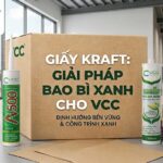 Thùng Carton Làm Từ Giấy Kraft Nâu Nguyên Bản đựng Keo Vcc A500 Và Vbond Thể Hiện Giải Pháp Bao Bì Xanh Thân Thiện Môi Trường Của Vcc  Vcc Sealant   Sản Xuất Phân Phối Keo Silicone Và Chất Kết Dính Chuyên Nghiệp