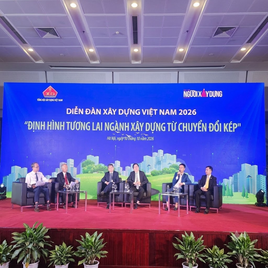 Toạ đàm chuyển đổi kép tại Diễn đàn Xây dựng Việt Nam 2026 – VCC Sealant - Sản xuất, phân phối keo silicone và chất kết dính chuyên nghiệp Toàn Cảnh Phiên Tọa đàm Về Chuyển đổi Kép Và Vật Liệu Xây Dựng Xanh Tại Diễn đàn Xây Dựng Việt Nam 2026 Và Vietnam Construction Awards 2026 Vcc Sealant Sản Xuất Phân Phối Keo Silicone Và Chất Kết Dính Chuyên Nghiệp